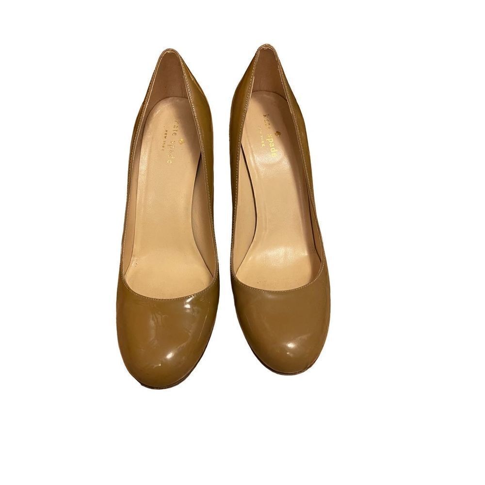 Kate Spade - Tan Patent Leather Pumps - 9.5